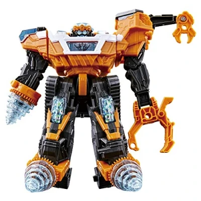 Image of Bandai Mashin Sentai Kiramager Robo Series 03 Henkei DX Gigant Driller