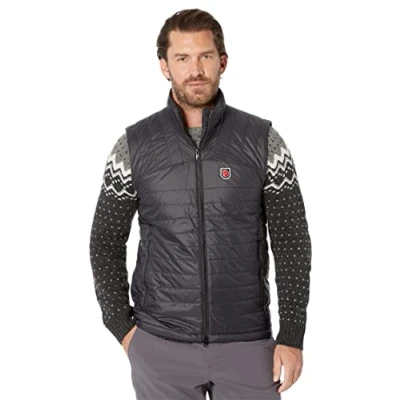 Image of Fjallraven 87076 550 Expedition X Lätt vest M Sports Men&#039;s Black Size XXL