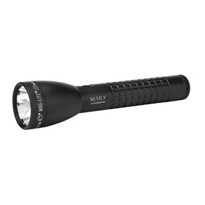 Image of Maglite ML50LX 2 C Cell Flashlight, Aluminium, Matte Black, 490 lm