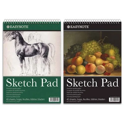 Image of A4 Artists Sketch PAD Premium Quality Paper Thick White Sketching Drawing Kids Adults