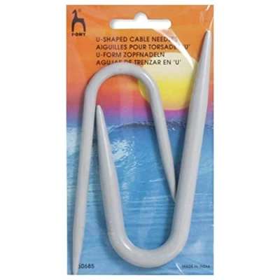 Image of Pony U Cable 6.50 10.00mm, Aluminium, Multi Colour, 9.5 x 4 15.5 cm