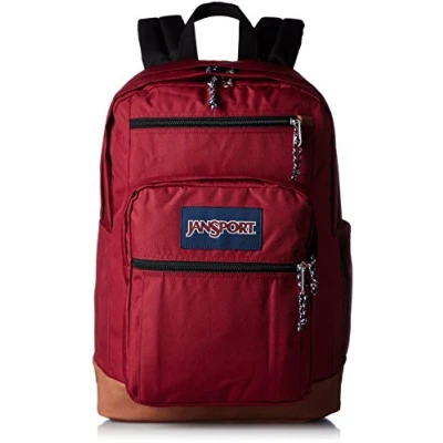 Image of JanSport Mens Classic Mainstream Cool Student Backpack Viking Red / 17.7&quot;H X 12.8&quot;W 5.5&quot;D