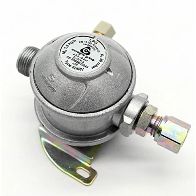 Image of 30mbar 8mm Straight Caravan Regulator and Motorhome Regulators (1074)