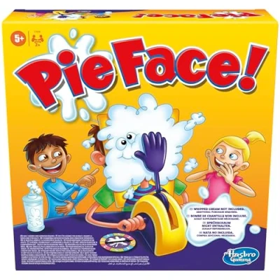 Image of Hasbro Gaming Pie Face Whipped Cream Family Board Game English Version