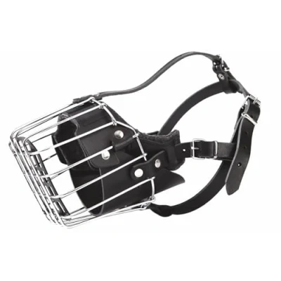 Image of DINGO GEAR Dog Training Muzzle, Military K9 Agitation Metal Muzzle for Female Rottweiler S03000