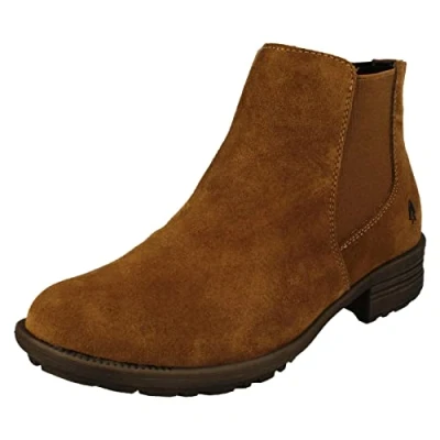 Image of Hush Puppies Womens Madyson Chelsea Boots Tan 4 UK