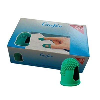 Image of Läufer 77211 Leaf Turner Size 2 Diameter Thermoplastic Rubber Suitable for Allergy Sufferers, Green, Größe 2, 15 mm ø