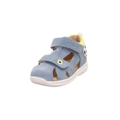 Image of Superfit Bumblebee Sandals for kids, Size: 8K, Blau/gelb Suede