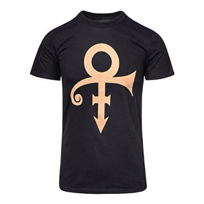 Image of Prince Symbol Black T shirt Official Licensed Music