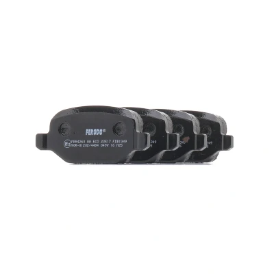 Image of 77364567, 77364839, 77365858, 9948338 Brake pad set FERODO PREMIER ECO FRICTION FDB1349 not prepared for wear indicator with accessories