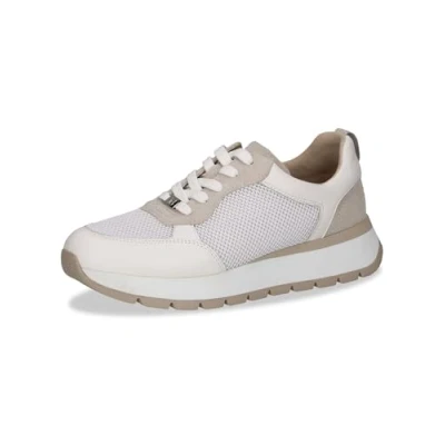 Image of CAPRICE Women&#039;s 9 23704 42 Sneaker, White Comb, 7.5 UK