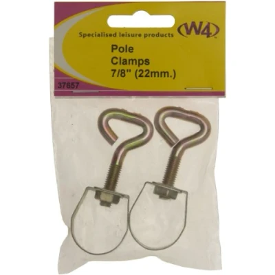 Image of W4 Pole Adjustment Clamps Gold, 7/8 Inch