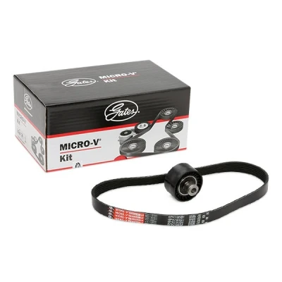 Image of 6PK780SF, T36295 V ribbed belt set GATES K016PK780SF FleetRunner Micro Stretch Fit PEUGEOT: 207 Hatchback, CC, 307 SW
