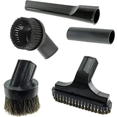 Image of SPARES2GO Mini Crevice Stair &amp; Round Brush Tool Kit for Vax Total Home Power 6 7 Vacuum Cleaners (32mm)