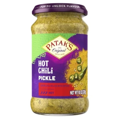Image of Pataks Chilli Pickle 283 g (Pack of 6)