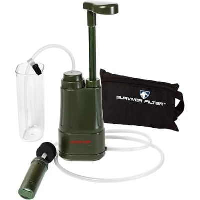 Image of Survivor Filter PRO Portable Hand Pump Survival Water Outdoor Camping