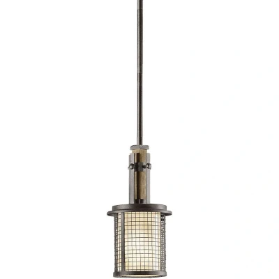 Image of Ahrendale 1 Light Ceiling Mini Pendant Iron, E27