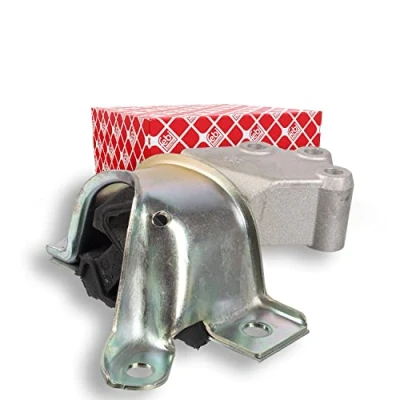 Image of 46800409, 46839806 Engine Mount FEBI BILSTEIN 100408 Right Rubber Metal 210mm FIAT: Panda II Hatchback