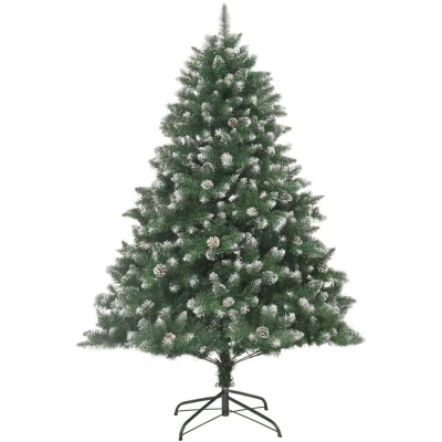 Image of vidaXL Artificial Christmas Tree with Stand 180 cm PVC