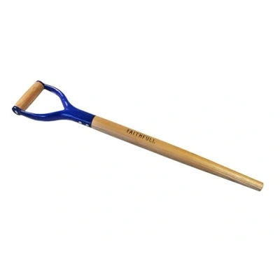 Image of Faithfull Replacement MYD Handle Straight Taper Ash Wood 71cm (28in) Spades, Forks, and Shovel