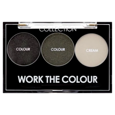 Image of Collection Work The Colour Trio Eyeshadow Thunder storm 3g