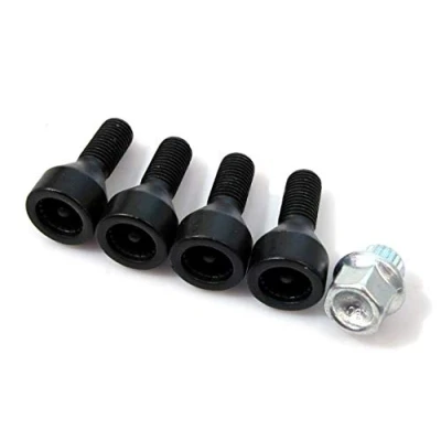 Image of BMW Genuine Wheel Locks Set M12x1.5 Fits E81 E82 E87 LCI E88 E30 36132453959