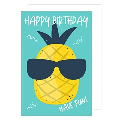 Image of Edition Seidel Premium Birthday Card with Envelope Greeting Billet Happy Man Woman Single Sayings (G3004 SW022)