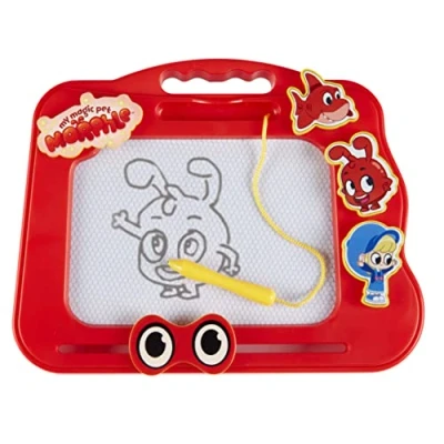 Image of Morphle travel Magnetic Scribbler, preschool toy, creative mess free play, toy for car, plane, moonbug, gift 2 5 year old