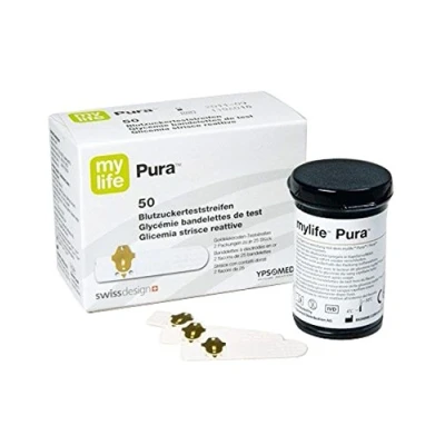Image of MY LIFE PURA BLOOD GLUCOSE TEST STRIPS 50