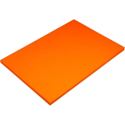 Image of Hawksbill Bright Orange Paper 80 GSM A4 100 Sheet Pack of Premium for Copier Use Printing at Office &amp; Home