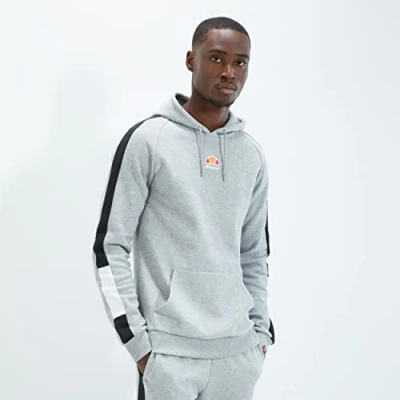 Image of ellesse Men&#039;s Falun T Shirt, Grey Marl, L UK