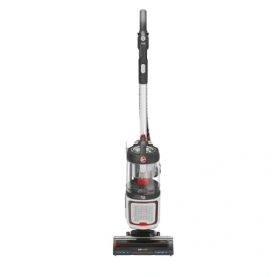Image of Hoover Upright Vacuum Cleaner, HL5 with Anti Twist Bar to Prevent Hair Wrap, Portable Push &amp; Lift, LED Lights, Lightweight, Grey [HL500HM]
