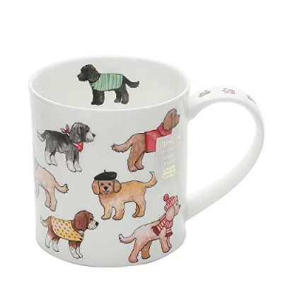 Image of OR DASD CO Cockapoo Staffordshire Fine Bone China Mug Orkney Shape 0.35l