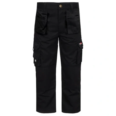 Image of TuffStuff Unisex Kids 711j Junior Childs Pro Work Trouser, Black, 9 10 Years UK