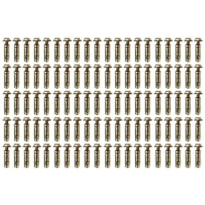 Image of M10 x75mm Loose Bolt Shield Anchor Heavy Duty Wall Plug Pack 100