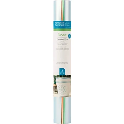 Image of Cricut Premium Vinyl Pearl Metallic Sampler, Summer Permanent