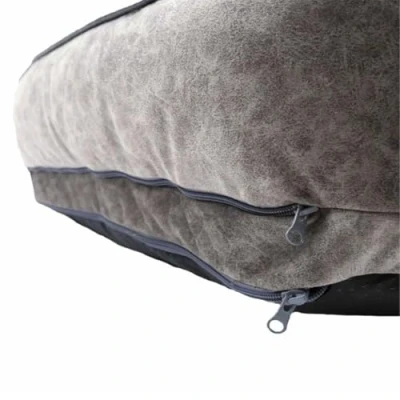 Image of Rosewood Luxury Fleece Lined Plush Dog Bed Sofa, 84cm