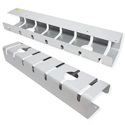 Image of ROLINE cable Cover organizer Under Desk Mount Desktop tray