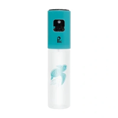 Image of PLIC 100 ml Spray Bottle ● Refillable Sprayers Soft Spray, Fine Droplets Airplane Format Multi Use Transparent &amp; Blue