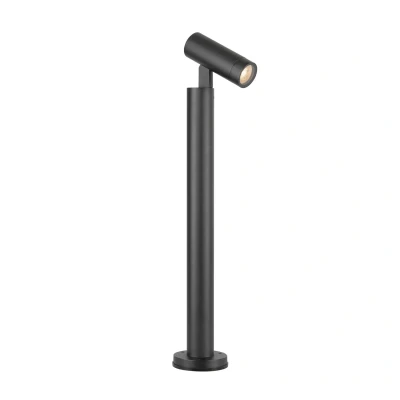 Image of SLV S Tube 75 Bollard Black