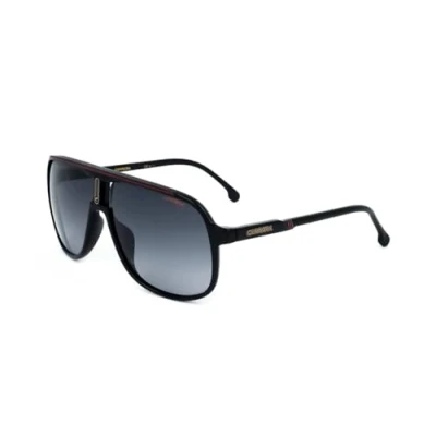 Image of Carrera Aviator Mens Black Red Dark Grey Gradient 1047/S One Size
