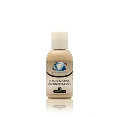 Image of Glass Polish 1.7oz (50ml) Plastic &amp; Acrylic Polishing Compound for Professional High Gloss Micro Finishes GP14017