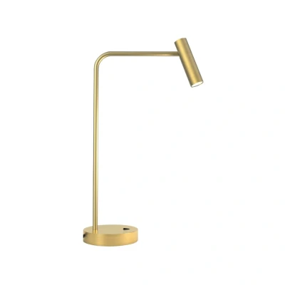 Image of Enna Desk LED Matt Gold Table Lamp Astro