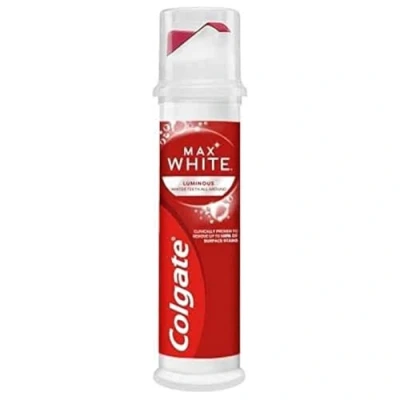 Image of Colgate Max White Luminious Pump Toothpaste 100g