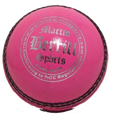 Image of Martin Berrill Sports Supreme Crown Pink Cricket Ball (Senior)