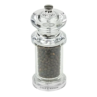 Image of 505 Acrylic Mill 140mm Pepper / Clear