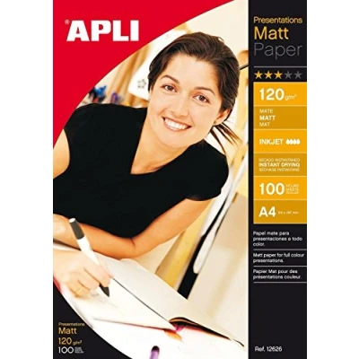 Image of agipa 12626 Photo Paper DIN A4 120 g/m² Matt