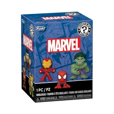 Image of Funko Mystery Mini Marvel NC 1 Of 12 to Collect Styles Vary Comics Collectable Vinyl Figure Gift Idea Official Merchandise Toys for Kids &amp; Adults