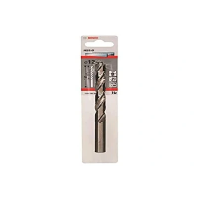 Image of Bosch Professional 1x Metal Drill bits HSS G DIN 338 (for metal, Ø 12 x 101 151 mm, Accessory Driver)