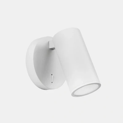 Image of Simply Single Spotlight Wall Lamp White GU10